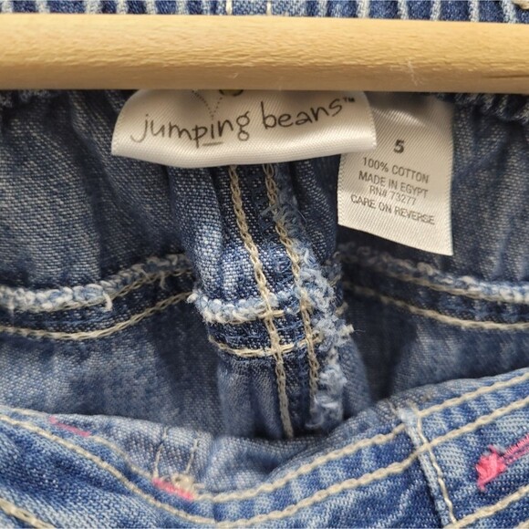 Jumping beans toddler girls jeans size 5 - Picture 3 of 5